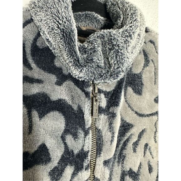 Rare Bohemian Simclan Women’s Teddy Fleece Jacket Floral Pattern Size 38EU/ M US - Picture 3 of 15